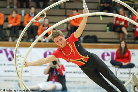 Luca Christ bei der WM in Chicago