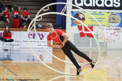 Luca Christ bei der WM in Chicago