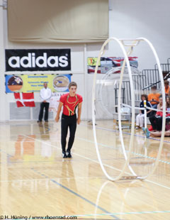 Luca Christ bei der WM in Chicago