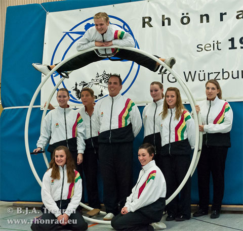 Dtl - Cup Rhönradturnen in Würzburg