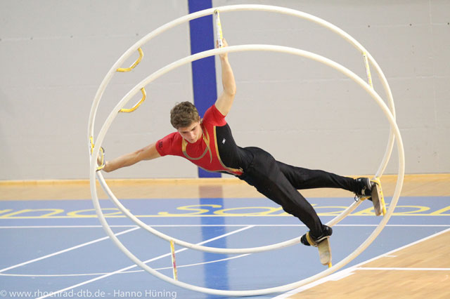 Luca Christ bei der WM