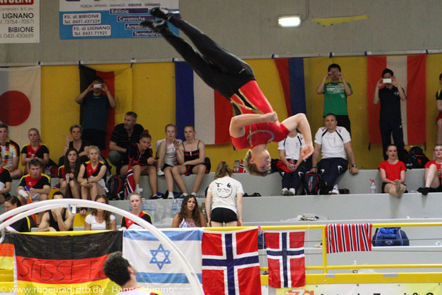 Luca Christ bei der WM