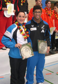 Anna Dogonadze und Christopher Schüpferling