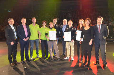 Verleihung im Vorfeld der Gymmotion in Trier