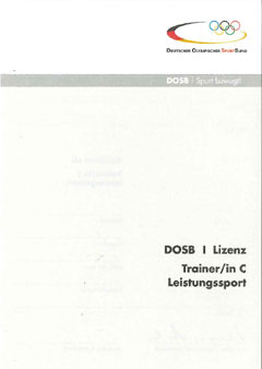DOSB Trainerlizenz