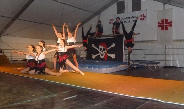 Die Turngruppe des TuS Rheinböllen.