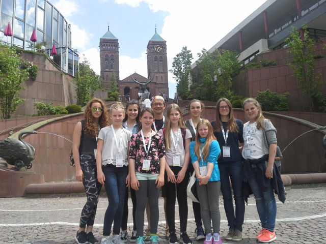 Die Mitglieder des TuS Monzingen beim Turnfest RLP