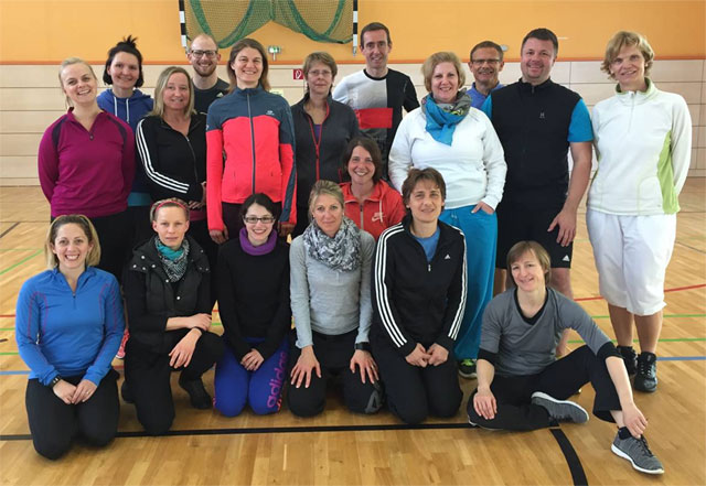 Teilnehmer der DTB-Weiterbildung 4xF ToughClass Instructor